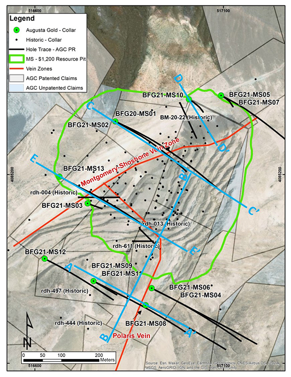 Figure 1 - Plan View of Montgomery-Shoshone